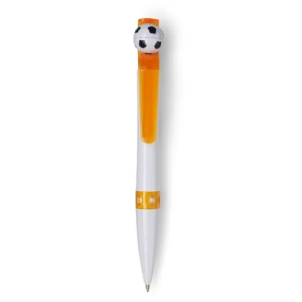  Ball pen "football" orange