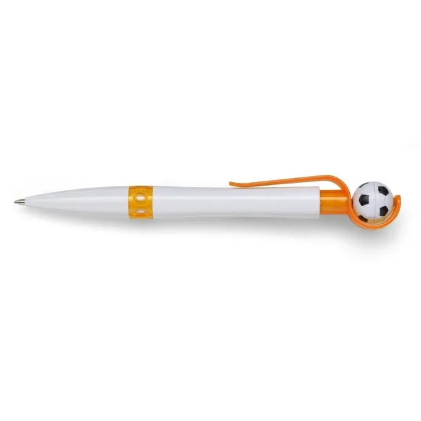  Ball pen "football" orange