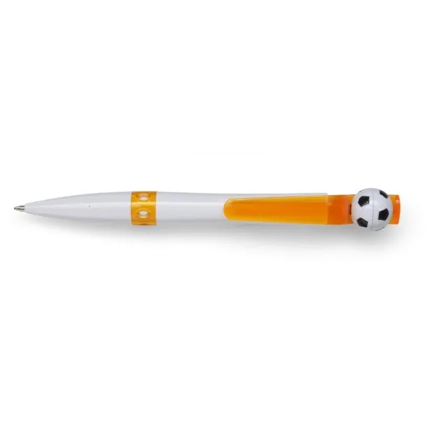  Ball pen "football" orange