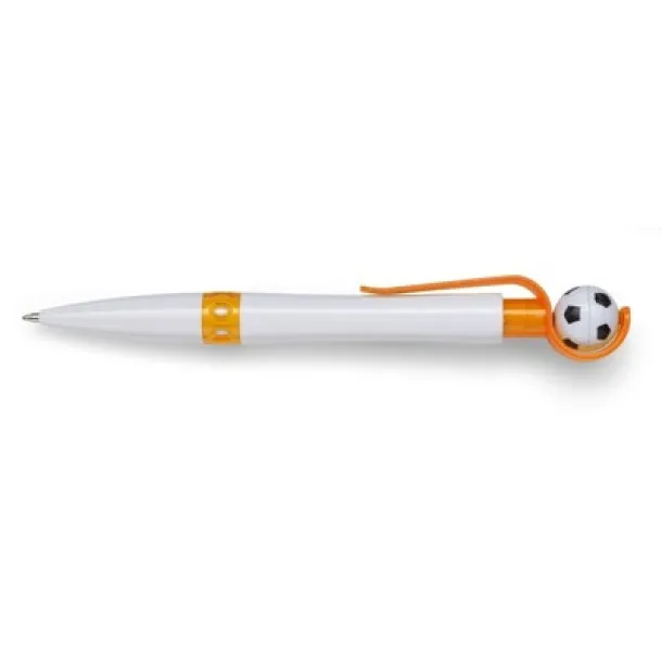  Ball pen "football" orange