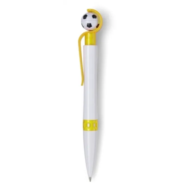  Ball pen "football" yellow