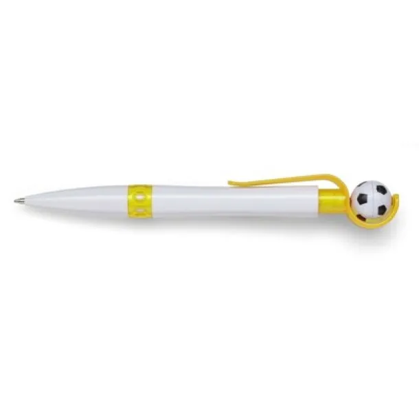  Ball pen "football" yellow