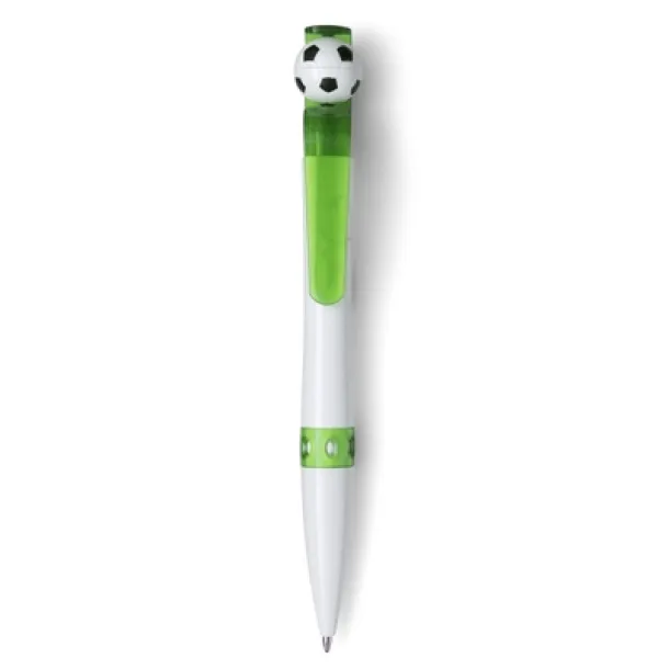  Ball pen "football" light green