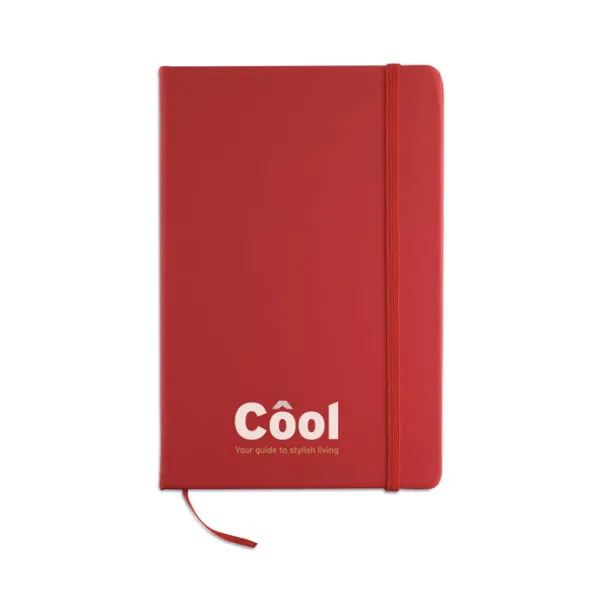 ARCONOT A5 notebook lined Red