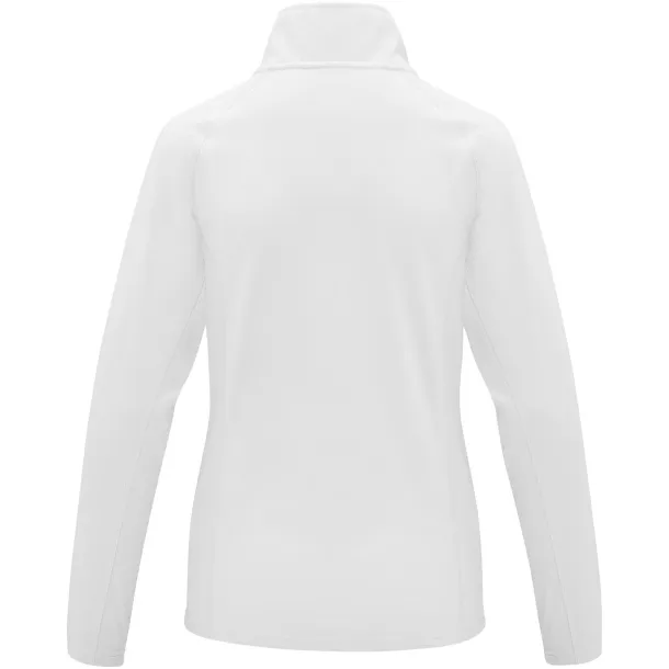 Zelus women's fleece jacket - Elevate Essentials White