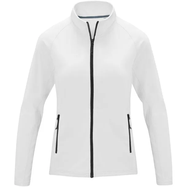 Zelus women's fleece jacket - Elevate Essentials White