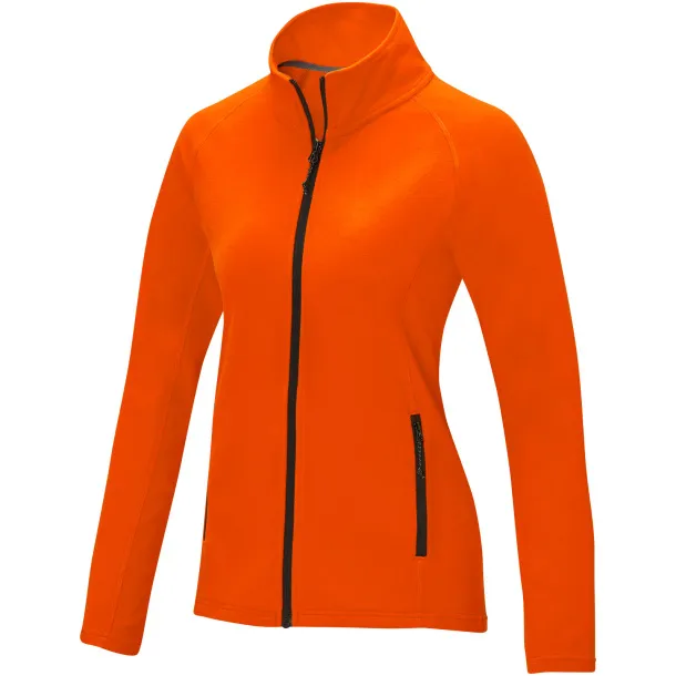 Zelus women's fleece jacket - Elevate Essentials Orange