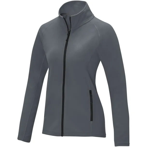 Zelus women's fleece jacket - Elevate Essentials Storm grey