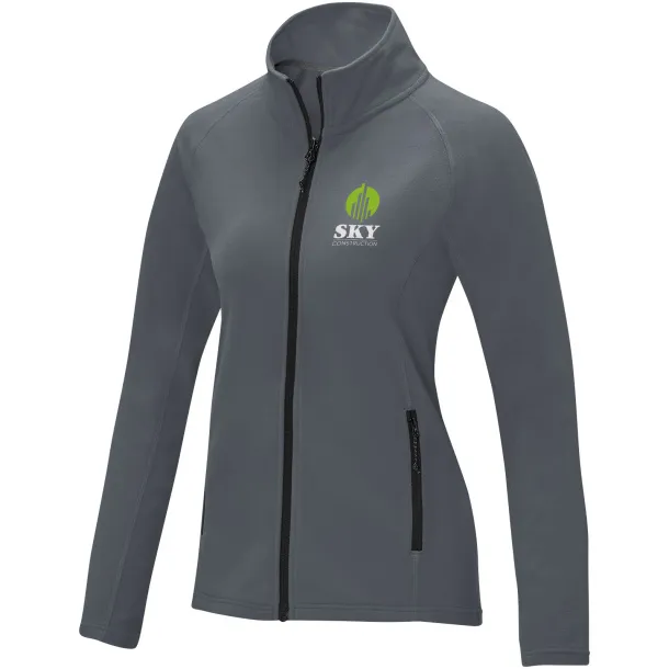 Zelus women's fleece jacket - Elevate Essentials Storm grey