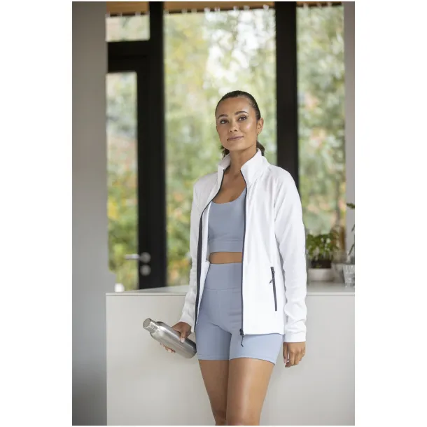 Zelus Ženska jakna od flisa - Elevate Essentials Crna