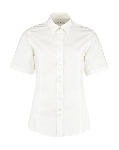  Women's Tailored Fit City Shirt SSL - Kustom Kit