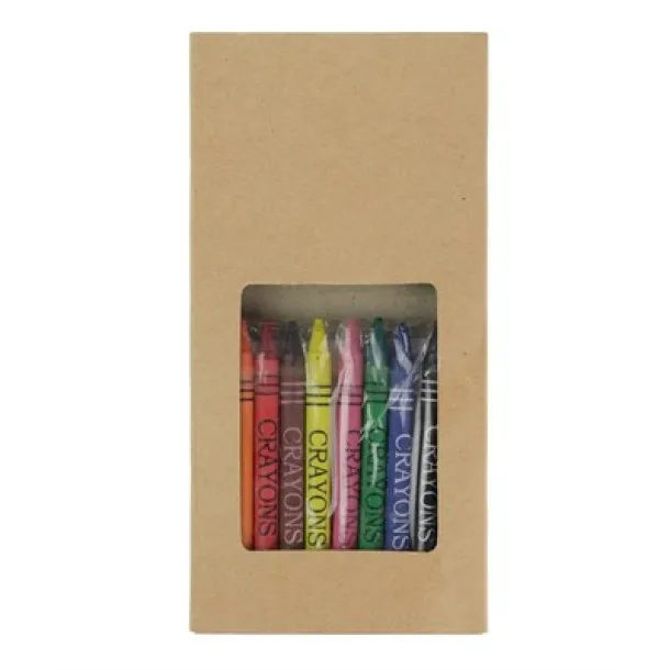  Colouring set, crayons neutral