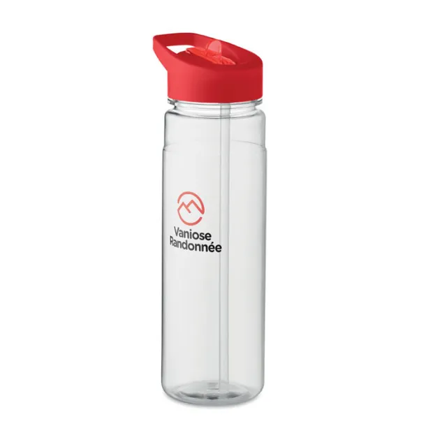 ALABAMA RPET bottle 650ml PP flip lid Red