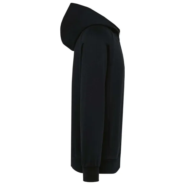  Muški hoodie sa zipom, 320 g/m2 - Kariban Premium Crna