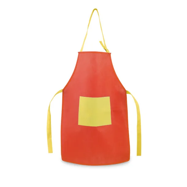 LAVENDER Apron for children Red