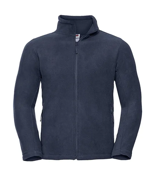  Men's Full Zip Outdoor Fleece - Russell  French Navy