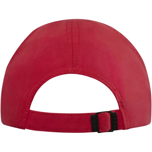 Morion 6 panel GRS recycled cool fit sandwich cap - Elevate NXT Red