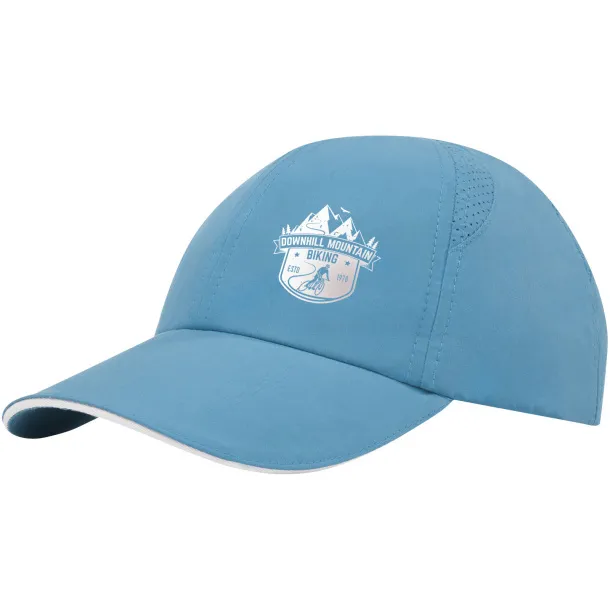 Morion 6 panel GRS recycled cool fit sandwich cap - Elevate NXT NXT blue