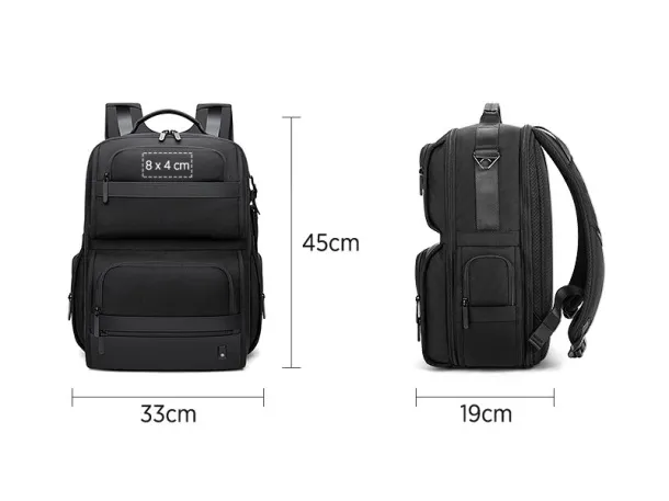 ASTON business backpack - BRUNO Black