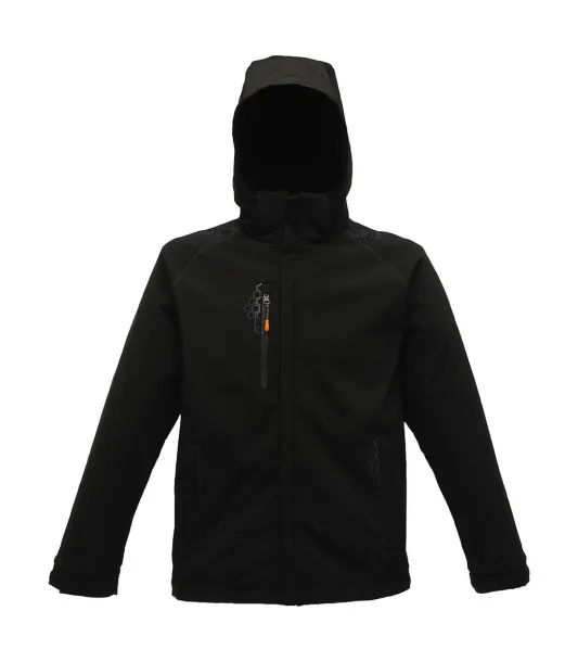  Repeller Lined Hooded Softshell - Regatta Professional Black