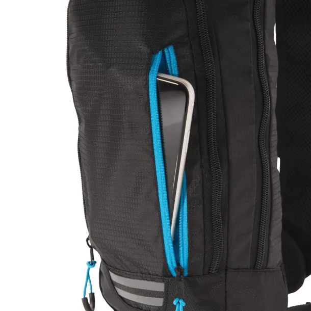  Explorer ribstop small hiking backpack 7L PVC free - XD Collection Black Blue