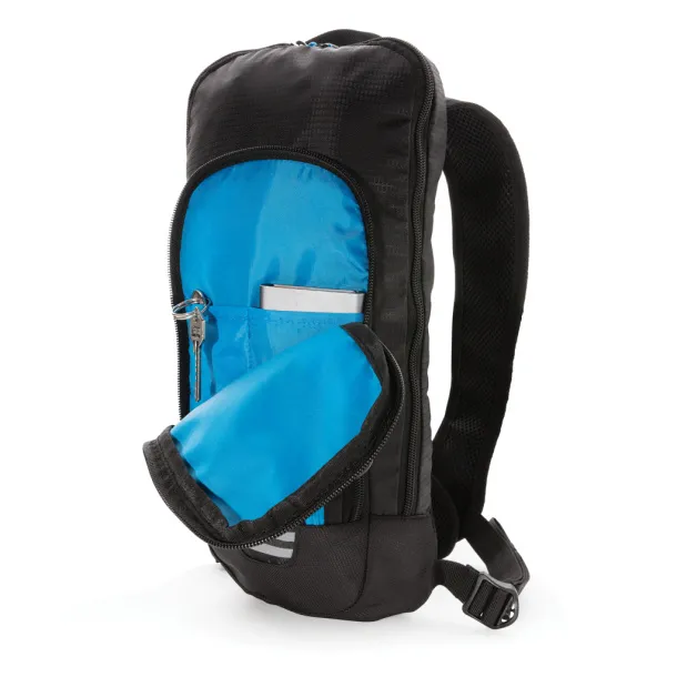  Explorer ribstop small hiking backpack 7L PVC free - XD Collection Black Blue