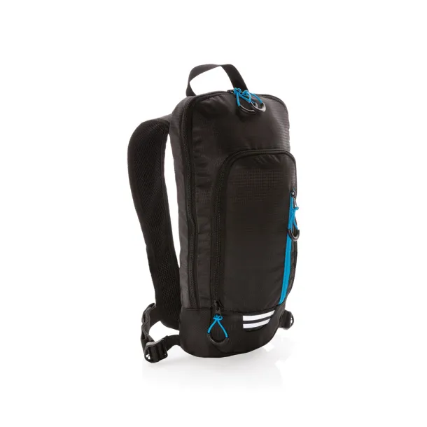  Explorer ribstop small hiking backpack 7L PVC free - XD Collection Black Blue