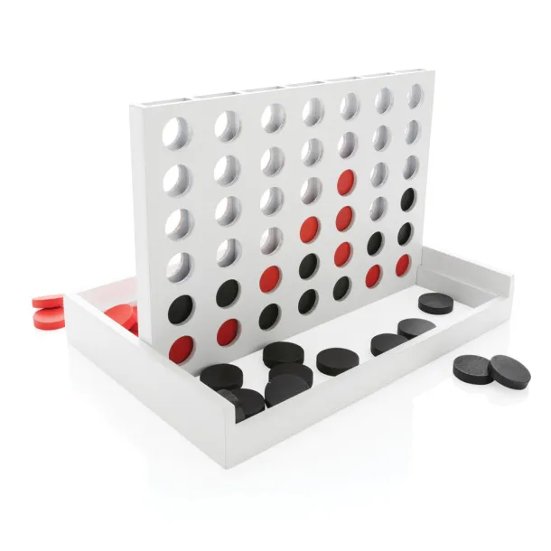  FSC® Connect four wooden game - XD Collection White 