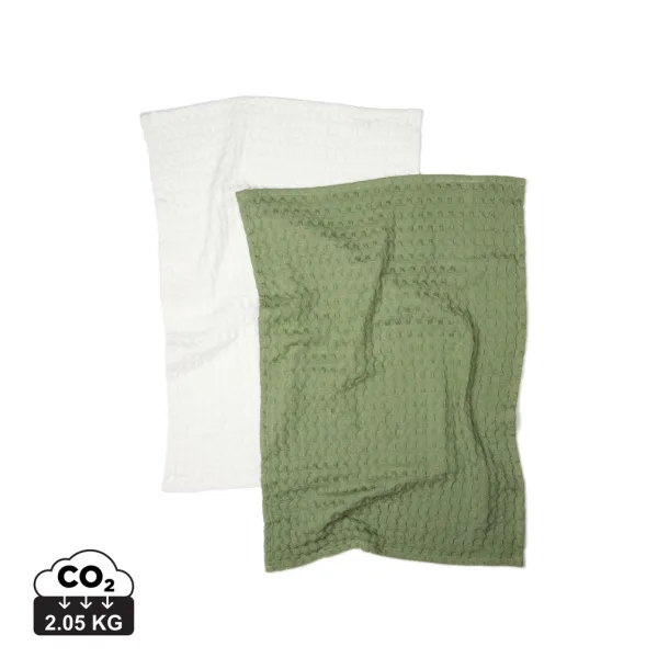  VINGA Cromer waffle kitchen towel, 2 pcs - Vinga 45533C 