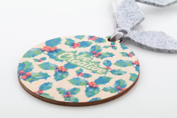 CreaFelt Tree personalizirani ukras za Božićno drvce, Božićno drvce Siva
