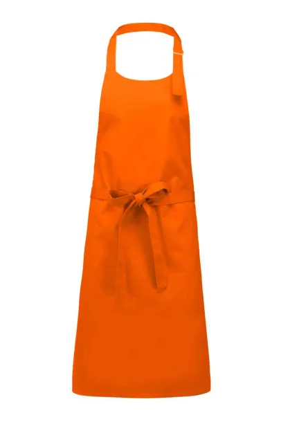  COTTON APRON WITHOUT POCKET - Kariban Orange