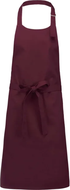  COTTON APRON WITHOUT POCKET - Kariban Wine