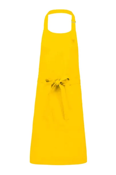  COTTON APRON WITHOUT POCKET - Kariban Yellow