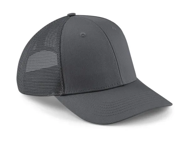  Trucker šilterica - 6 panela - Beechfield Graphite Grey