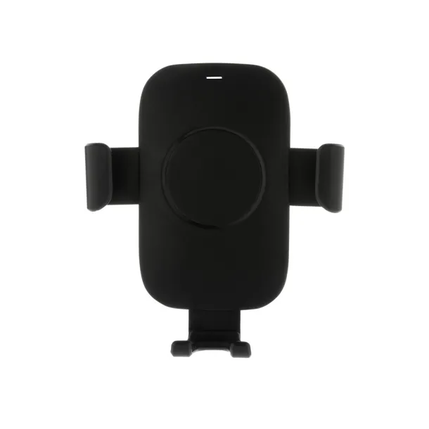  RCS recycled plastic 10W wireless charging car holder - XD Collection Black 