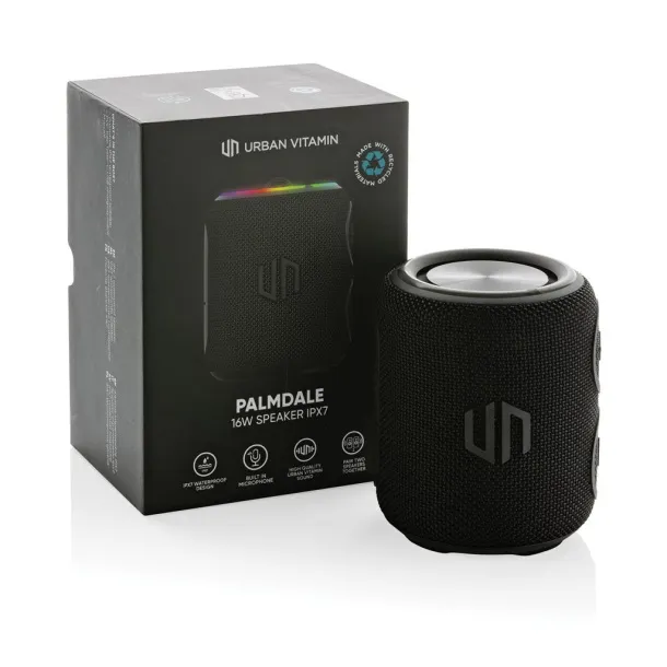  Urban Vitamin Palmdale RCS rplastic 16W speaker IPX7 - Urban Vitamin Black 