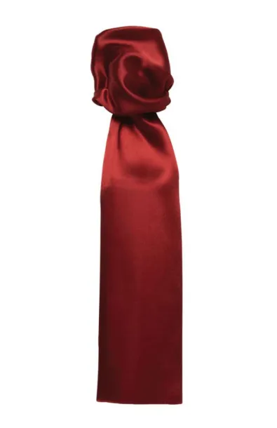  'COLOURS ORIGINALS' PLAIN BUSINESS SCARF - Premier Burgundy