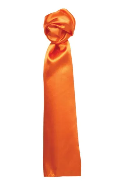  'COLOURS ORIGINALS' PLAIN BUSINESS SCARF - Premier Orange