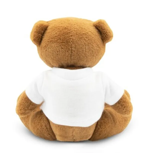 Nicky Patch Plush teddy bear brown