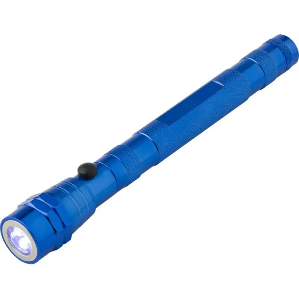  Telescopic 3 LED torch Plava
