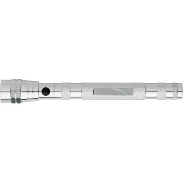  Telescopic 3 LED torch silver