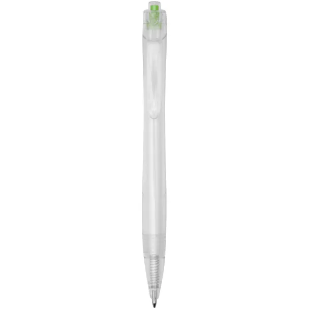 Honhua recycled PET ballpoint pen - Marksman Lime green White