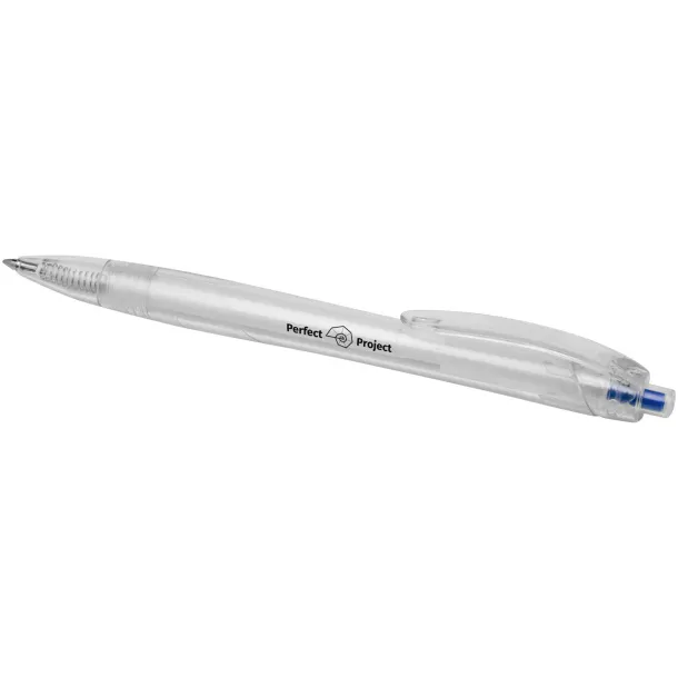 Honhua recycled PET ballpoint pen - Marksman Royal blue White