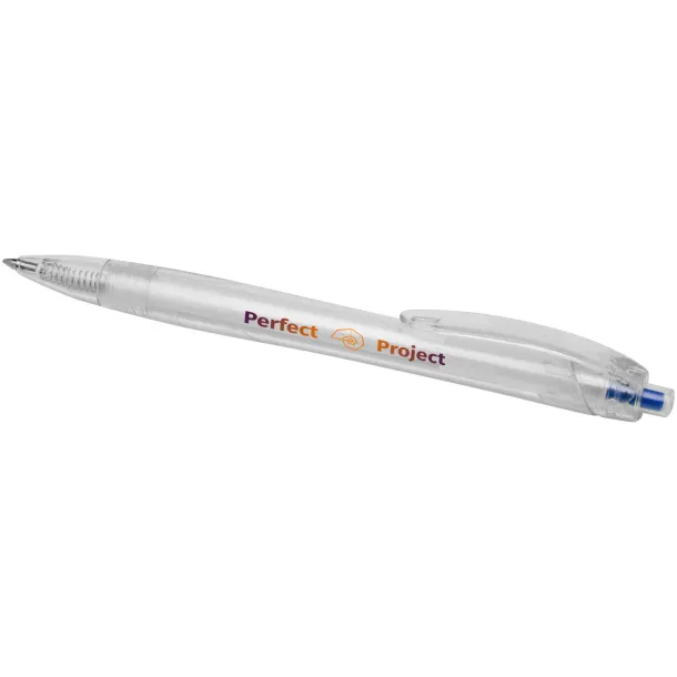 Honhua recycled PET ballpoint pen - Marksman Royal blue White