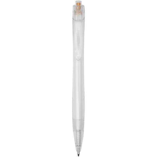 Honhua recycled PET ballpoint pen - Marksman Orange White