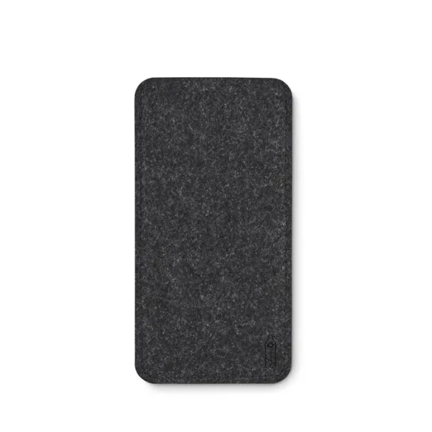 NIRSON RPET felt glasses case stone grey