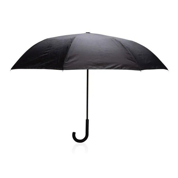  23" Impact AWARE™ RPET 190T reversible umbrella - XD Collection Anthracite 