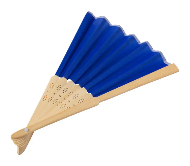 Vioro hand fan Blue Natural