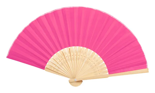 Vioro hand fan Pink Natural