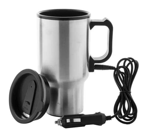 Cabot heatable thermo mug Silver